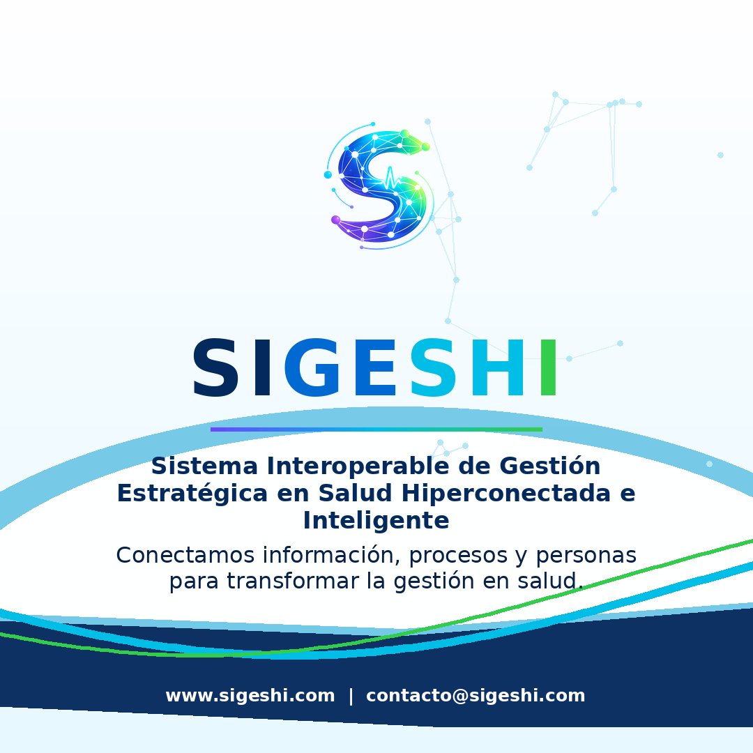 Pieza visual SIGESHI sobre salud hiperconectada