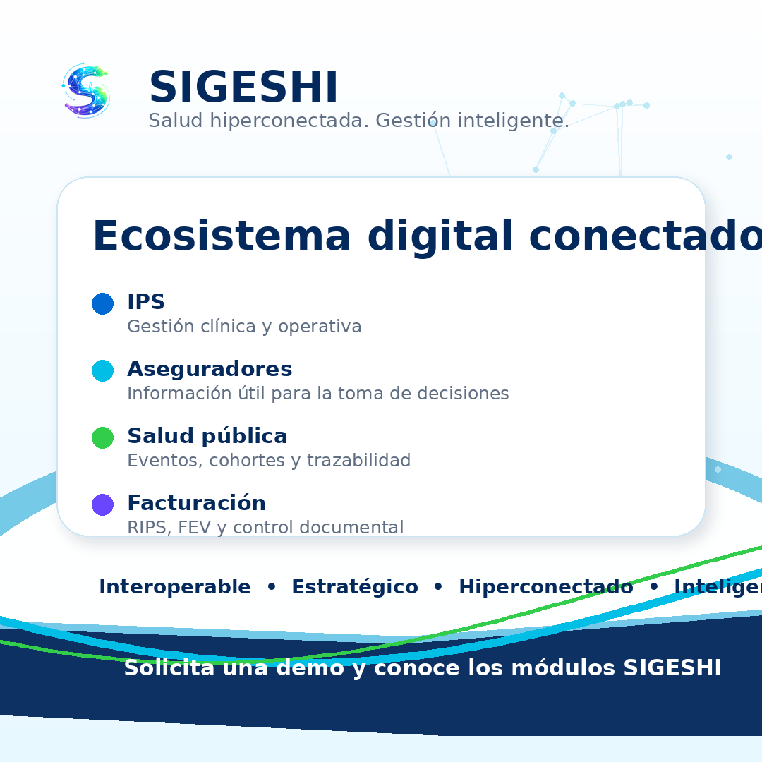 Pieza visual SIGESHI interoperable